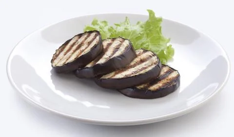 Fried eggplant Stock-Fotos