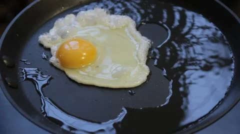 Fried eggs Stock Footage 59555765