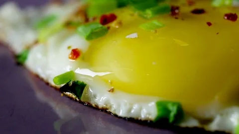 Fried eggs Stock Footage 101443003