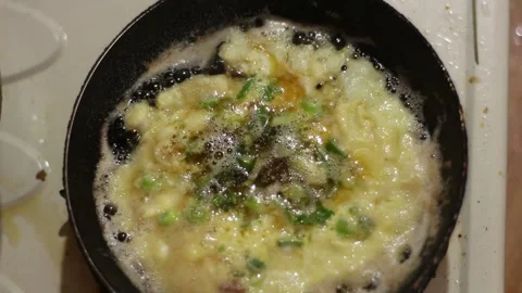 Fried eggs Stock Footage 273123089