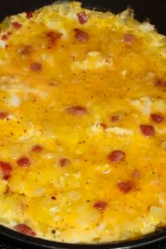 Fried eggs Stock Photos