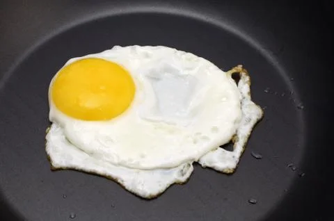 Fried eggs Stock Photos