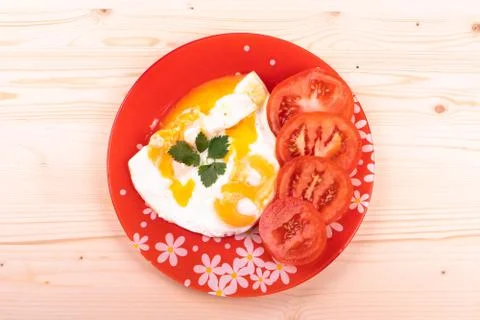 Fried eggs Stock Photos