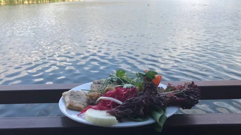 Fried fish. Stock Footage 91927282