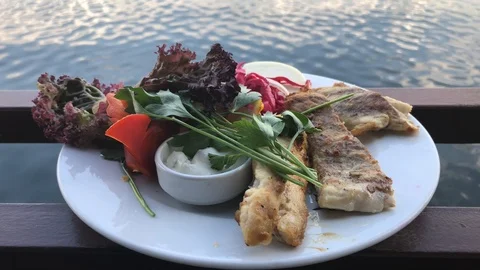 Fried fish. 스톡 동영상 91929800