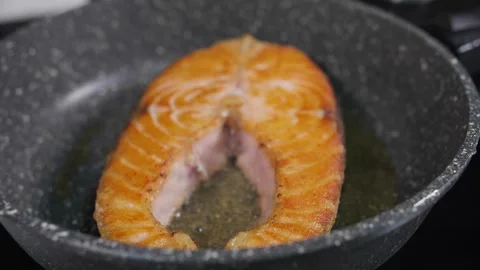 Fried fish Stock Footage 268576624