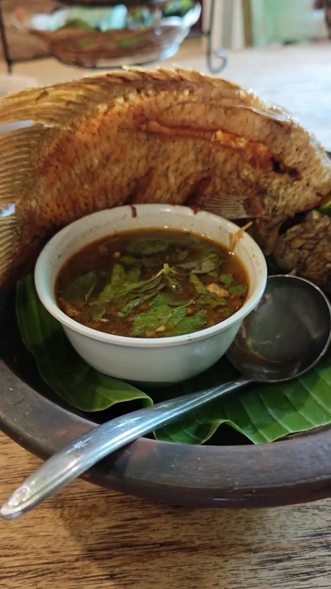 Fried fish Stock Footage 328266114