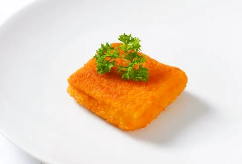Fried fish nugget Stock Photos
