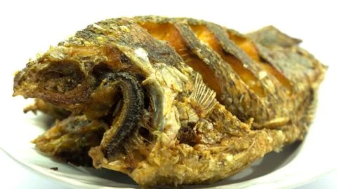 Fried fish Stock Photos