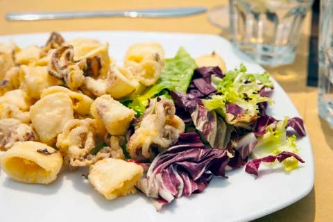 Fried fish Stock Photos