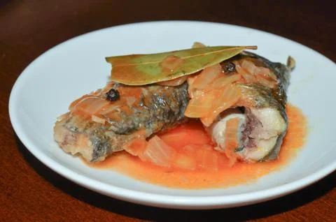 Fried fish Stock Photos