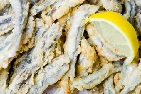 Fried fish Stock Photos