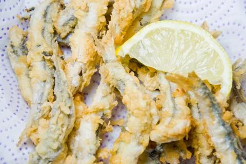 Fried fish Stock Photos