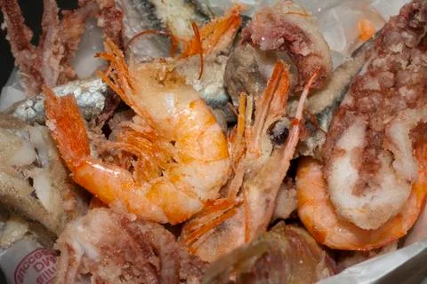 Fried fish, Fotos de archivo