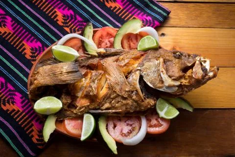 Fried fish Stock Photos