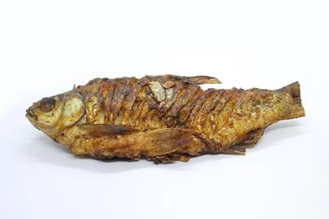 Fried fish Stock Photos