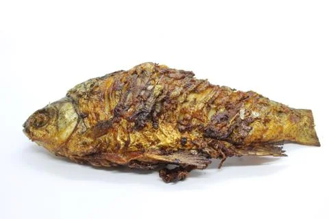 Fried fish Foto stock