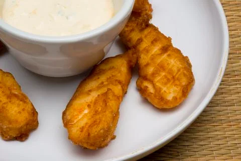 Fried grouper Stock Photos