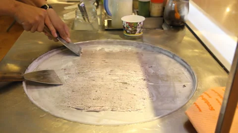 Fried ice cream 스톡 동영상 29187059