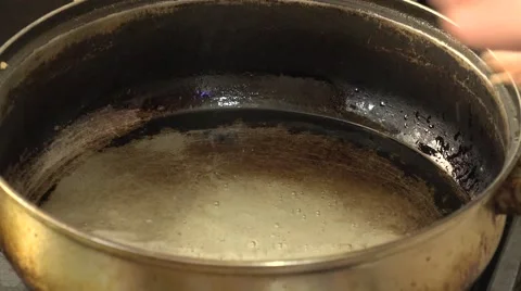 Fried Meat Making With Raw Ingredients.. 4K UltraHD, UHD Stock Footage 48624414