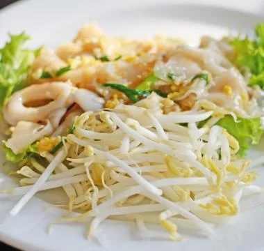 Fried noodle Stock Photos