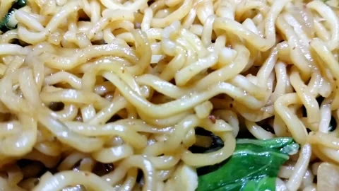 Fried noodles Stock Footage 327009344