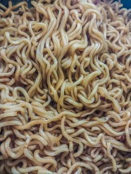 Fried noodles Stock Photos