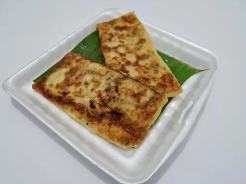 Fried omelette Stock Photos