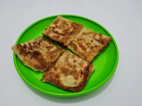 Fried omelette Stock Photos