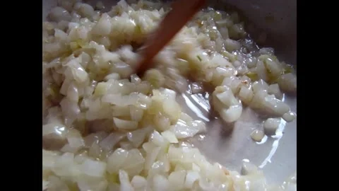 Fried onions Stock Footage 336209414