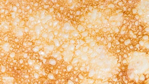 Fried pancake, textured background, motion graphic Stock Footage 123054967