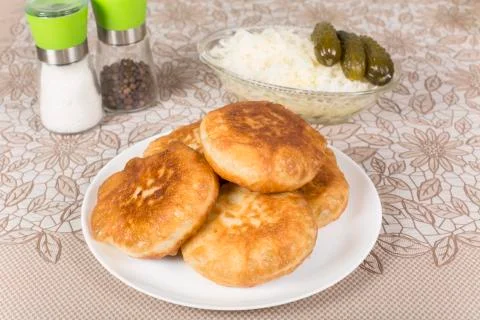 Fried pies Stock Photos