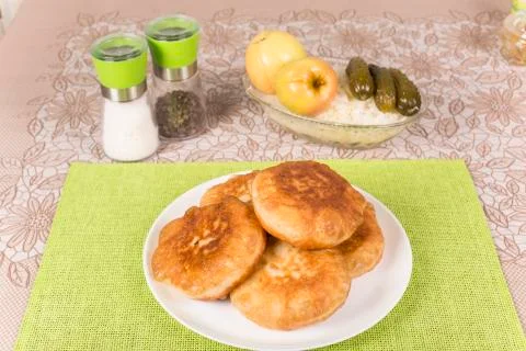 Fried pies Stock Photos