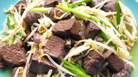 Fried in plate 動画素材 343366272