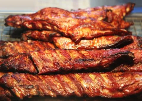 Fried pork Stock Photos