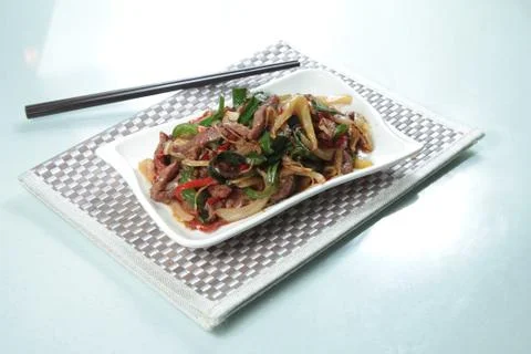 Fried pork Stock Photos