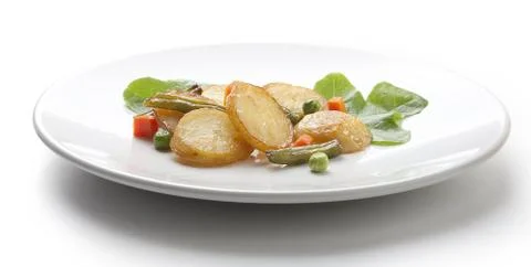 Fried potato Stock Photos