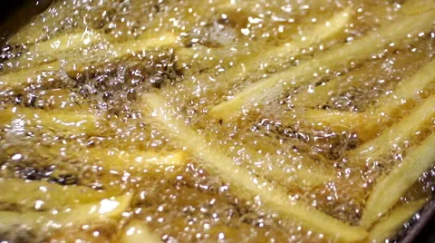 Fried potatoes Stock Footage 51663773