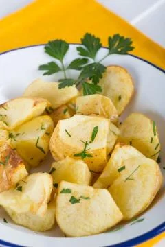 Fried potatoes Фото