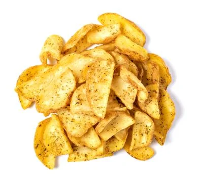 Fried potatoes Stock Photos