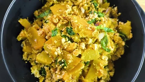 Fried pumpkin Vidéo 342019604