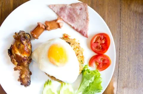Fried rice Foto stock