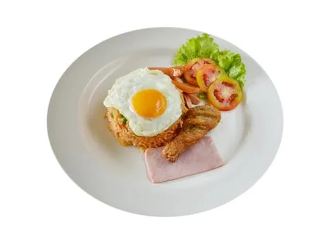 Fried rice 스톡 사진