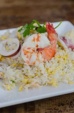 Fried rice 스톡 사진