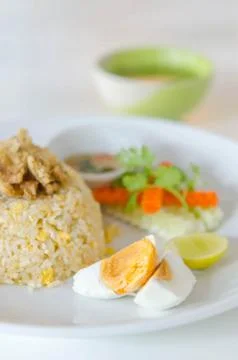 Fried rice 스톡 사진