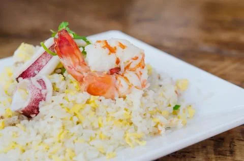Fried rice 스톡 사진