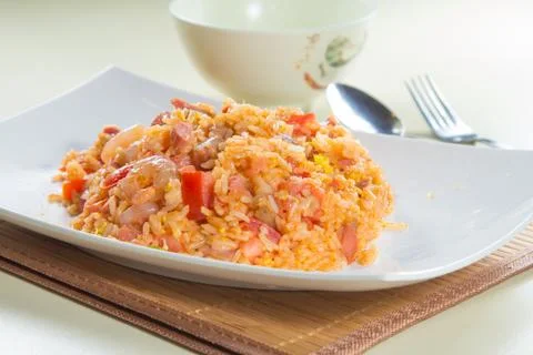Fried rice Stock Photos