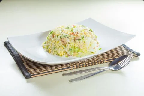 Fried rice Foto stock