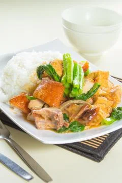 Fried rice Foto stock
