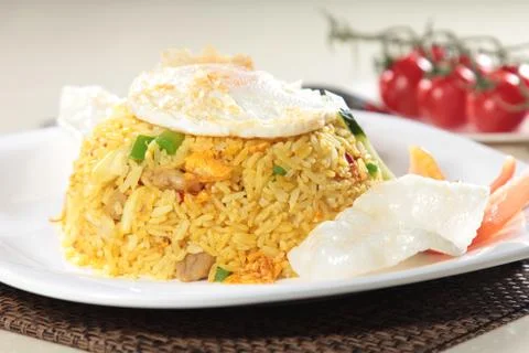 Fried rice Foto stock
